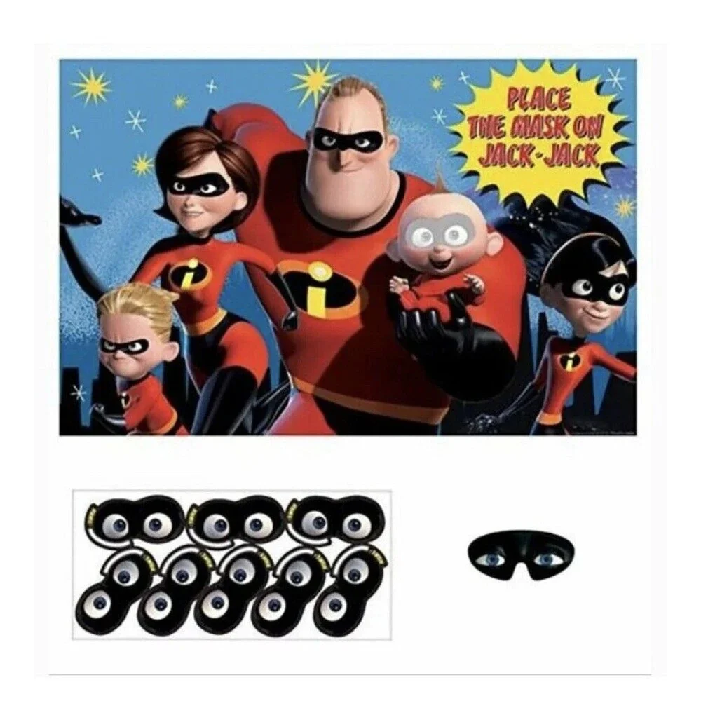Incredibles 2 Childrens Birthday Party Game NEW Disney Pixar